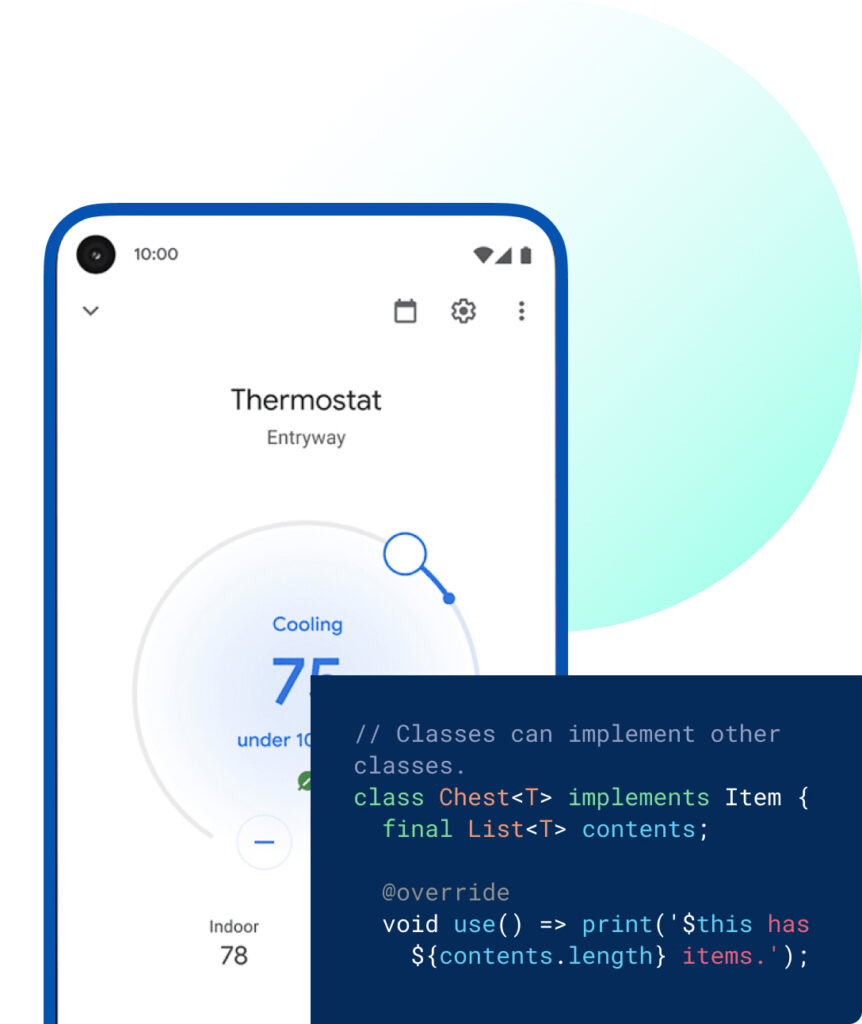 Flutter: A Cross-Platform Framework for Mobile Development - Adobeing image.